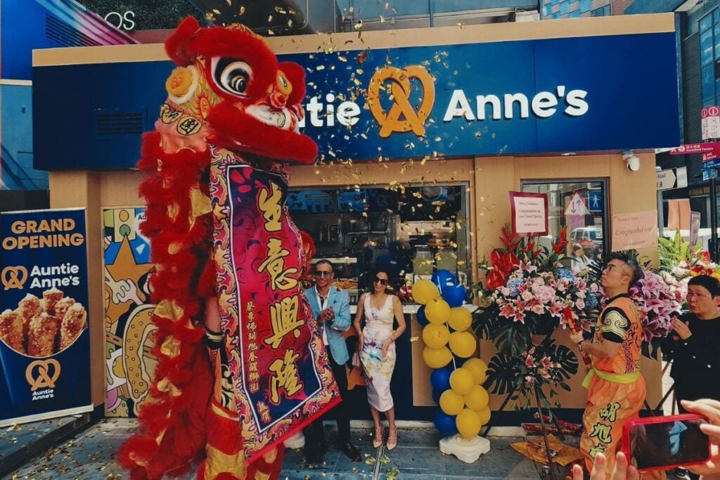 Auntie Anne's Hong Kong CEO Dhiraj Kundamal is thrilled about America's fave pretzels coming to town 1 Auntie Anne's Hong Kong pretzels chain
