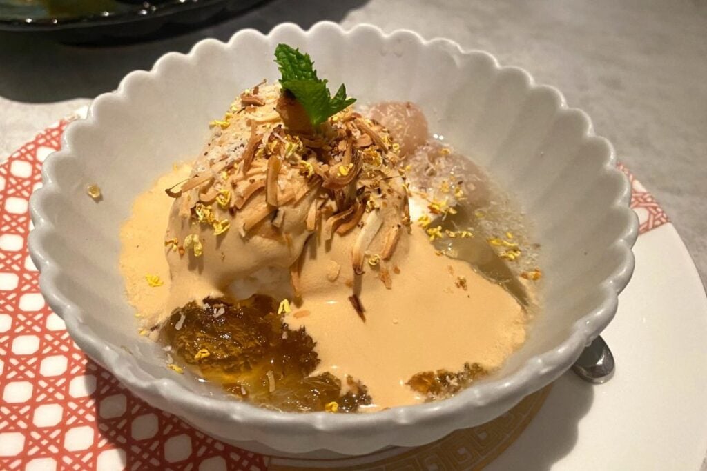 Mue Mue review: chef Saito Chau injects Chinese elements into his innovative Thai menu 7 Mue Mue coconut ice cream