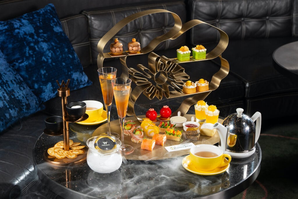 The best spots for afternoon tea in Hong Kong in 2024, from beauty & fashion collabs to holiday-themed sets 22 W HK Spring Serenade Afternoon Tea